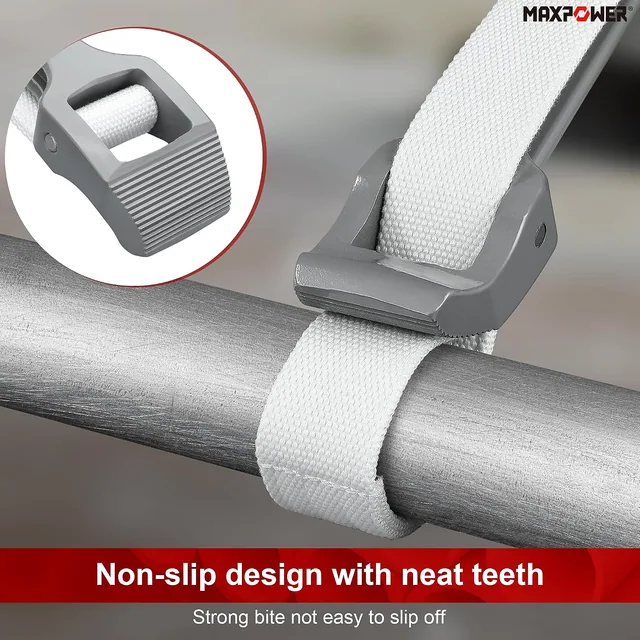 18-inch Nylon Strap Wrench: Check the wrap before loading it